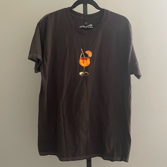 Strange Daze Italy Spritz Veneziano Graphic T-Shirt Womens Size Large Relaxed - Picture 1 of 3